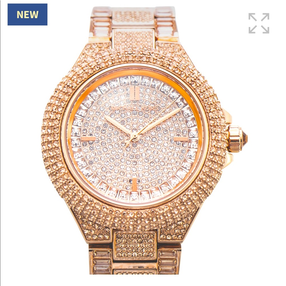 MICHAEL KORS
Camille Quartz Rose Dial Rose Gold